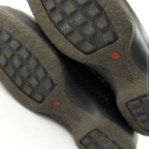 Biondo Womens Wool Lined Black Leather Mid-Calf Boots Size 10M - Picture 7 of 7